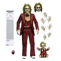 Beetlejuice Beetlejuice figurine Ultimate "Red Tuxedo" Beetlejuice 18 cm | 0634482573051