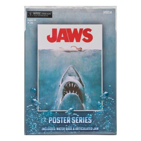 Les Dents de la mer statuette Poster Series 50th Anniversary Jaws | 0634482033616