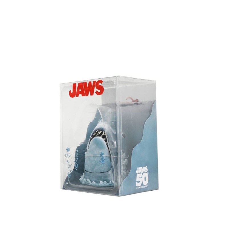Les Dents de la mer statuette Poster Series 50th Anniversary Jaws | 0634482033616