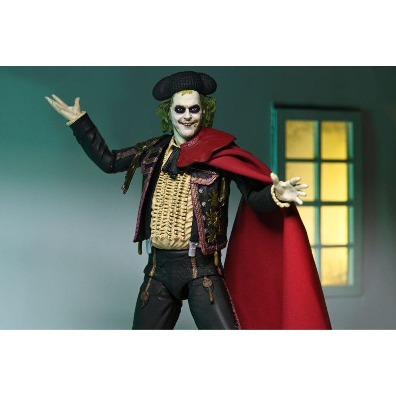 Beetlejuice Beetlejuice pack de 2 figurines Ultimate "Matador" Beetlejuice and Sandworm 18 cm | 0634482573211