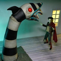 Beetlejuice Beetlejuice pack de 2 figurines Ultimate "Matador" Beetlejuice and Sandworm 18 cm | 0634482573211