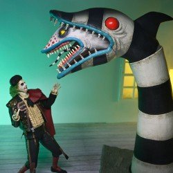 Beetlejuice Beetlejuice pack de 2 figurines Ultimate "Matador" Beetlejuice and Sandworm 18 cm | 0634482573211
