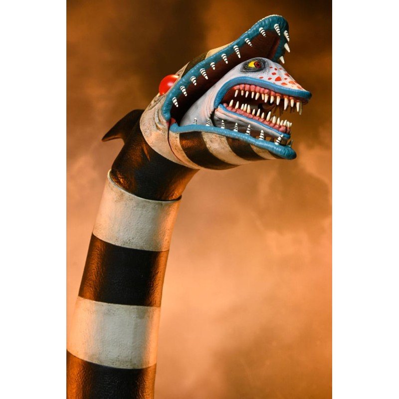 Beetlejuice Beetlejuice pack de 2 figurines Ultimate "Matador" Beetlejuice and Sandworm 18 cm | 0634482573211