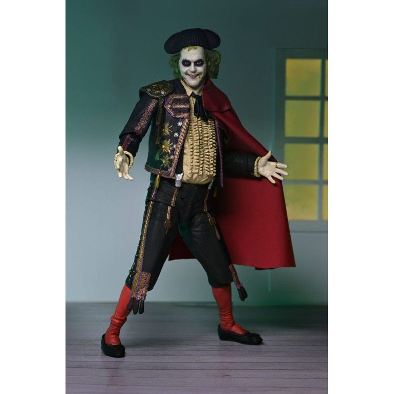 Beetlejuice Beetlejuice pack de 2 figurines Ultimate "Matador" Beetlejuice and Sandworm 18 cm | 0634482573211