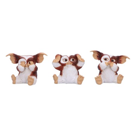 Gremlins pack 3 figurines Three Wise Gizmo 8 cm | 0801269157265