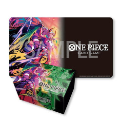 One Piece Kaartspel - Speelkleed en Opbergdoos Set - Yamato