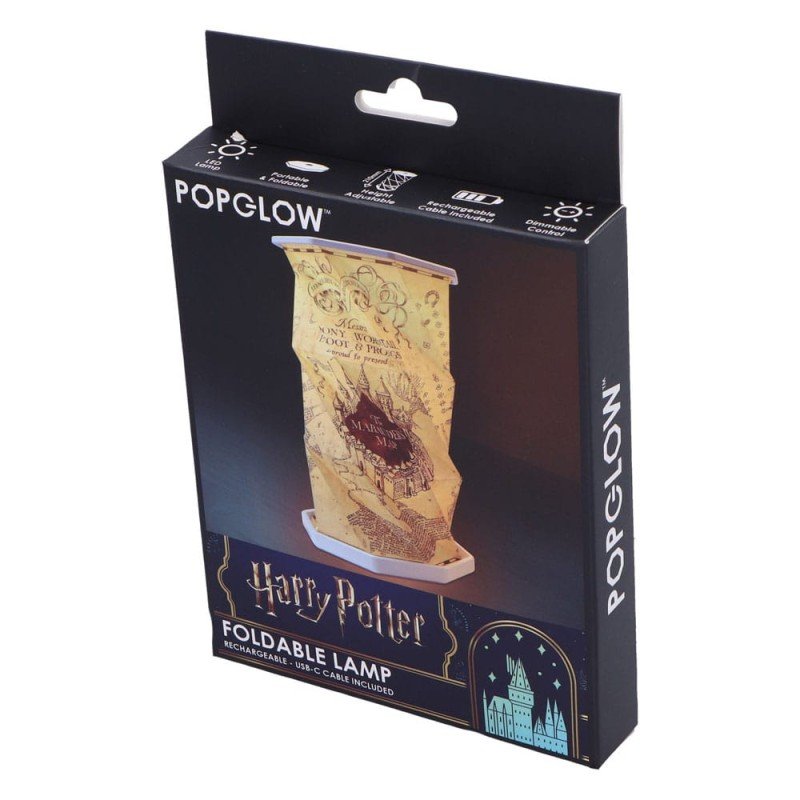 Harry Potter lampe pliable Marauders Map 15 cm | 0801269158231