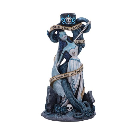 Corpse Bride Candle Holder With This Candle Vow 19 cm | 0801269159368