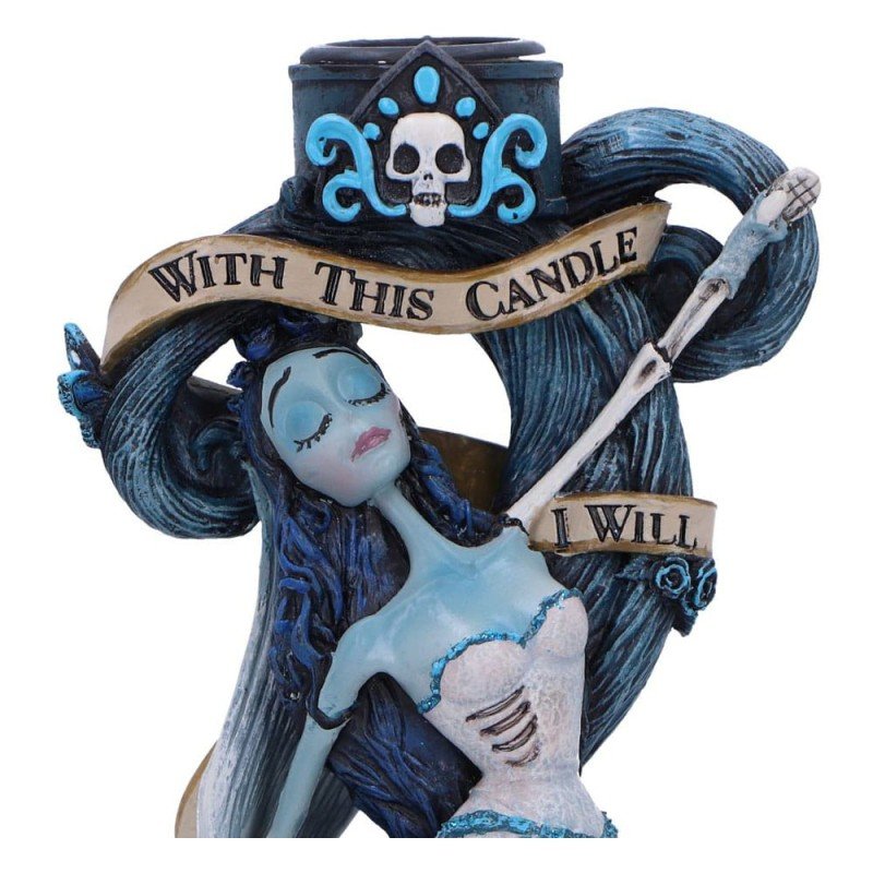 Les Noces funèbres bougeoir With This Candle Vow 19 cm | 0801269159368