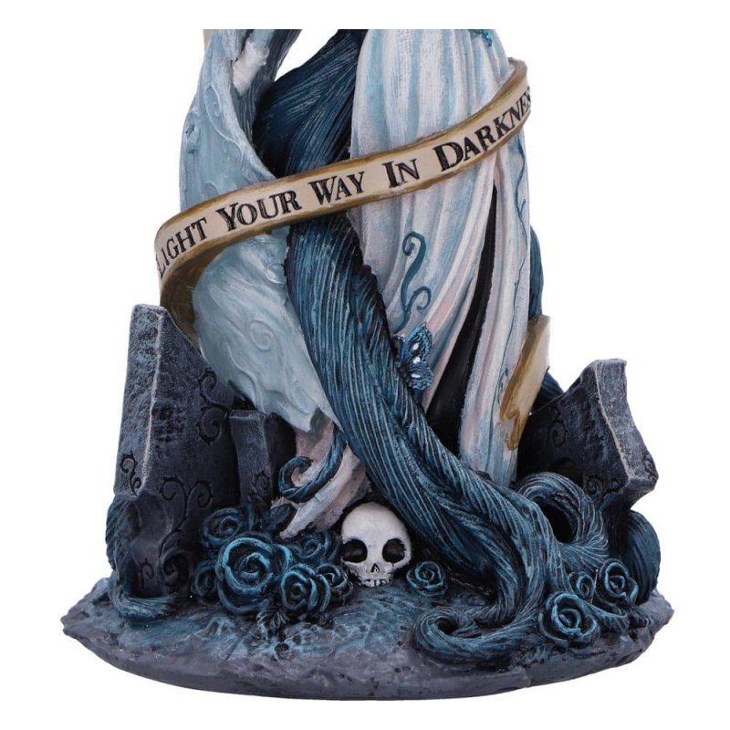 Les Noces funèbres bougeoir With This Candle Vow 19 cm | 0801269159368