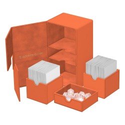 Ultimate Guard Twin Flip`n`Tray Deck Case 200+ XenoSkin "Summer Edition 2025" - Peach | 4056133040822