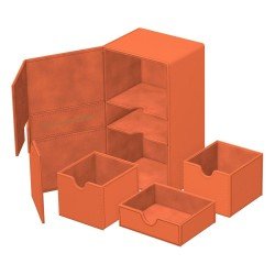 Ultimate Guard Twin Flip`n`Tray Deck Case 200+ XenoSkin "Summer Edition 2025" - Peach | 4056133040822