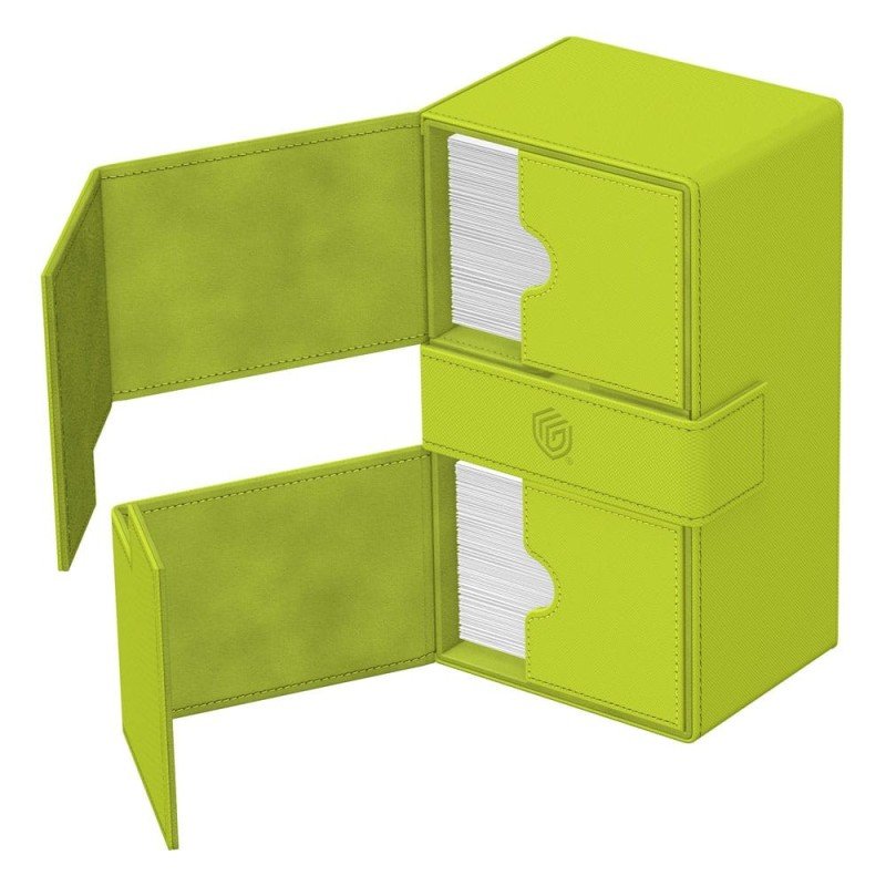 Ultimate Guard Twin Flip`n`Tray Deck Case 200+ XenoSkin "Summer Edition 2025" - Lime | 4056133040846