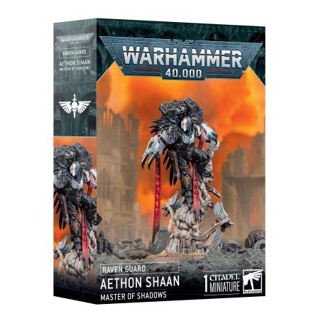 Warhammer 40,000 - Raven Guard : Aethon Shaan Master Of Shadows