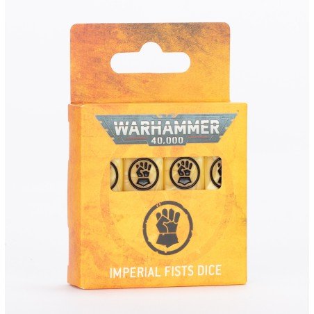 Warhammer 40,000 - Imperial Fists : Dice / Dés