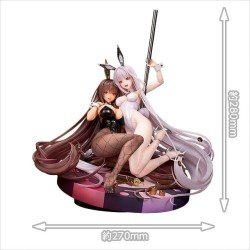 Goddess of Victory: Nikke statuette 1/7 Noir & Blanc Bunny X 777 Ver. 28 cm | 4560228207750