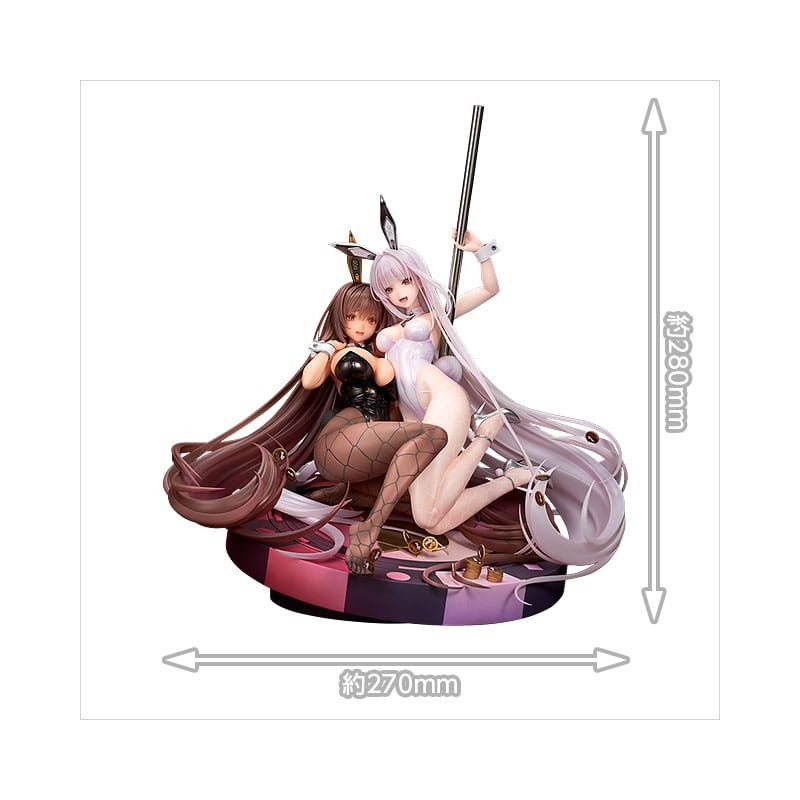 Goddess of Victory: Nikke statuette 1/7 Noir & Blanc Bunny X 777 Ver. 28 cm | 4560228207750