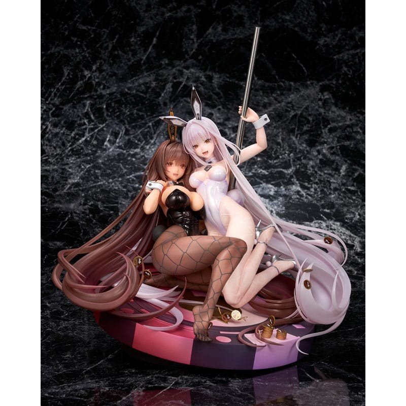 Goddess of Victory: Nikke statuette 1/7 Noir & Blanc Bunny X 777 Ver. 28 cm | 4560228207750