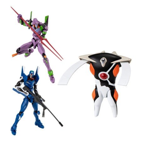 Evangelion Eva-Frame-DX02 figurine Neon Genesis Evangelion Ensemble 3 pièces 13 cm | 4570117923173