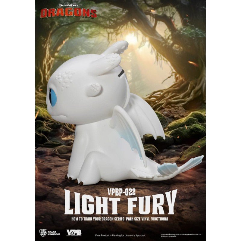 Dragons Piggy Bank tirelire Light Fury 12 cm | 4711385259728