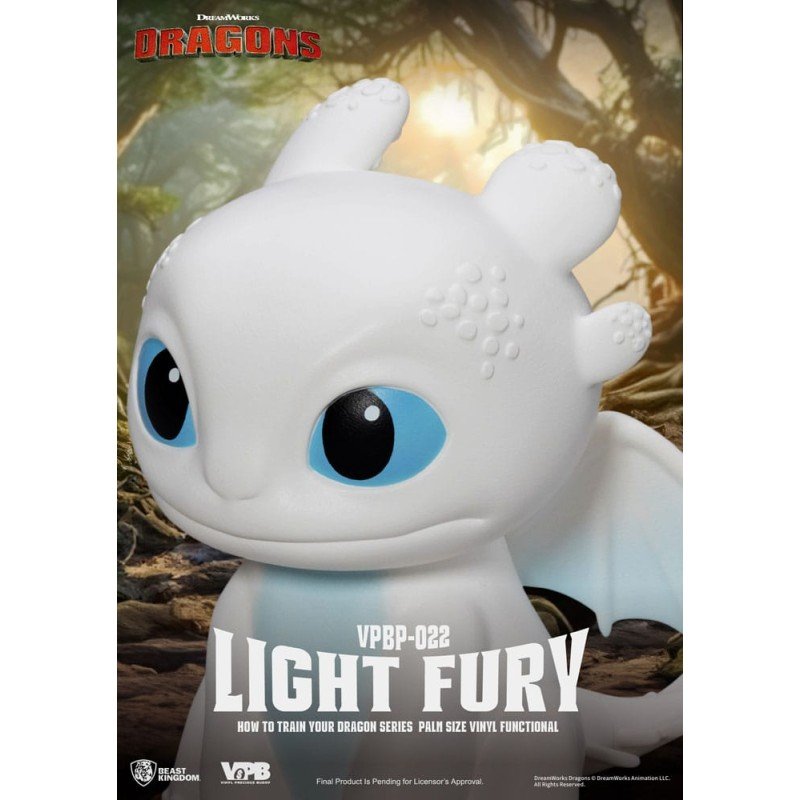 Dragons Piggy Bank tirelire Light Fury 12 cm | 4711385259728