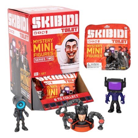 Skibidi Toilet présentoir mini-figurines Series 2 6 cm (24) | 0810054668169