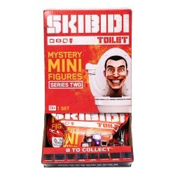 Skibidi Toilet présentoir mini-figurines Series 2 6 cm (24) | 0810054668169