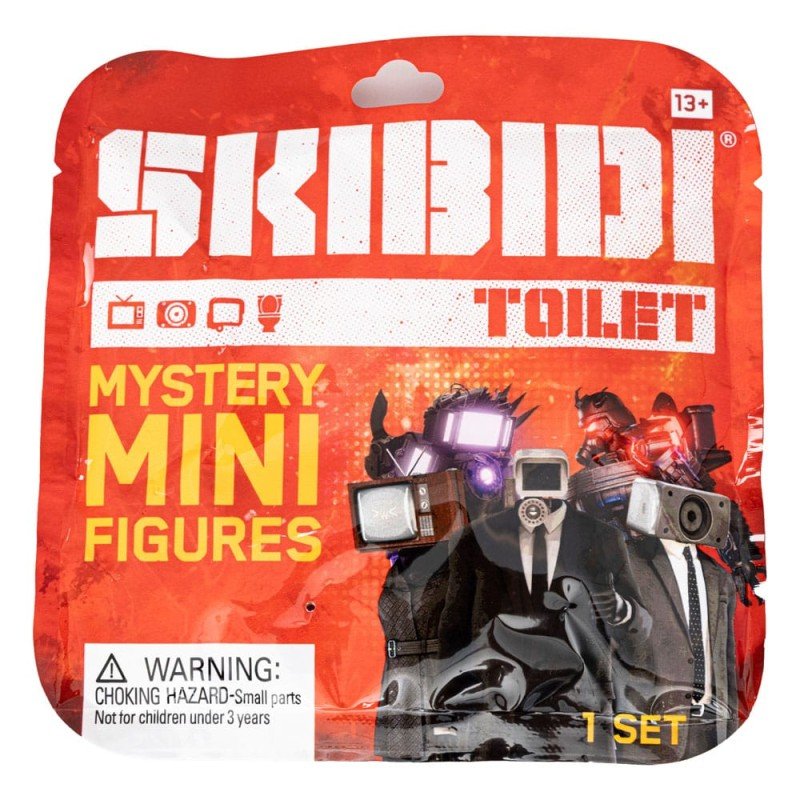 Skibidi Toilet présentoir mini-figurines Series 2 6 cm (24) | 0810054668169