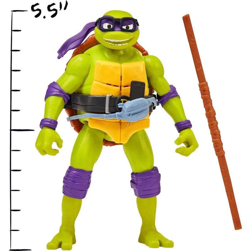 Ninja Turtles: Teenage Years Figurine Ninja Shouts Donatello 14 cm | 0043377833529