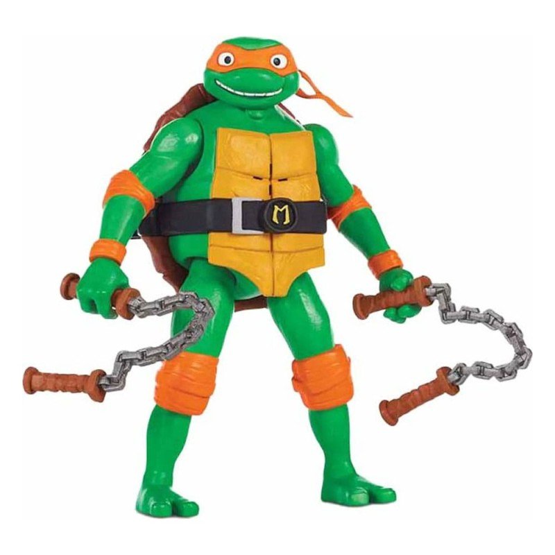 Ninja Turtles: Teenage Years Figurine Ninja Shouts Michelangelo 14 cm | 0043377833536
