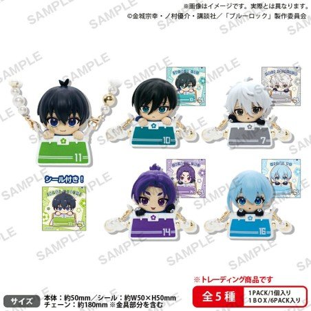 Blue Lock assortiment figurines PVC Charac Odekake 5 cm (6) | 4570194420183