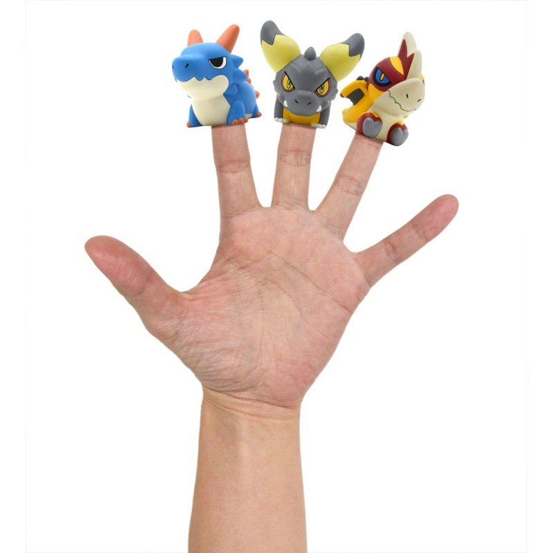 Monster Hunter assortiment Figure Builder trading figures 3 - 5 cm Finger Puppet Monster Hunter Vol. 2 (10) | 4976219132275