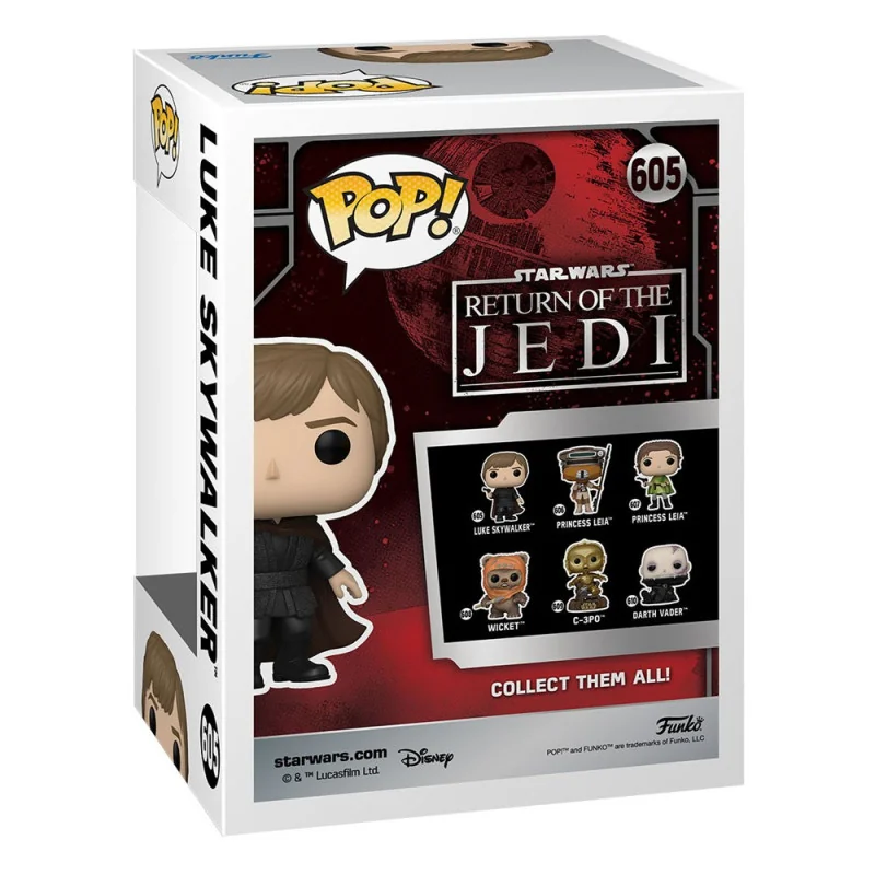 Star Wars Return of the Jedi 40th Anniversary Figure Funko POP! Vinyl Luke 9 cm | 889698707497