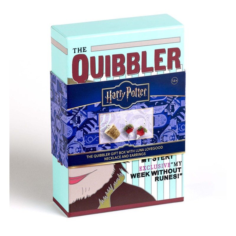Harry Potter: Quidditch Collier avec pendentif en et perles Luna et boucles d'oreilles radis Coffret cadeau | 5055583462832