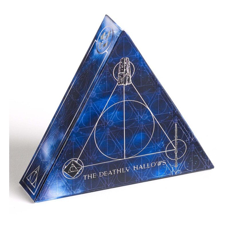 Harry Potter: Deathly Hallows spinning Necklace Gift Set (Silver Tone) | 5055583462795