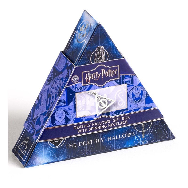 Harry Potter: Deathly Hallows collier tournant Coffret cadeau (Argentée) | 5055583462795