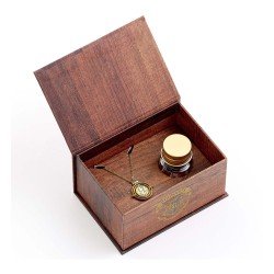 Harry Potter: Hermoine Potions Time Turner Collier et Boucles Coffret cadeau (Doré) | 5055583462818