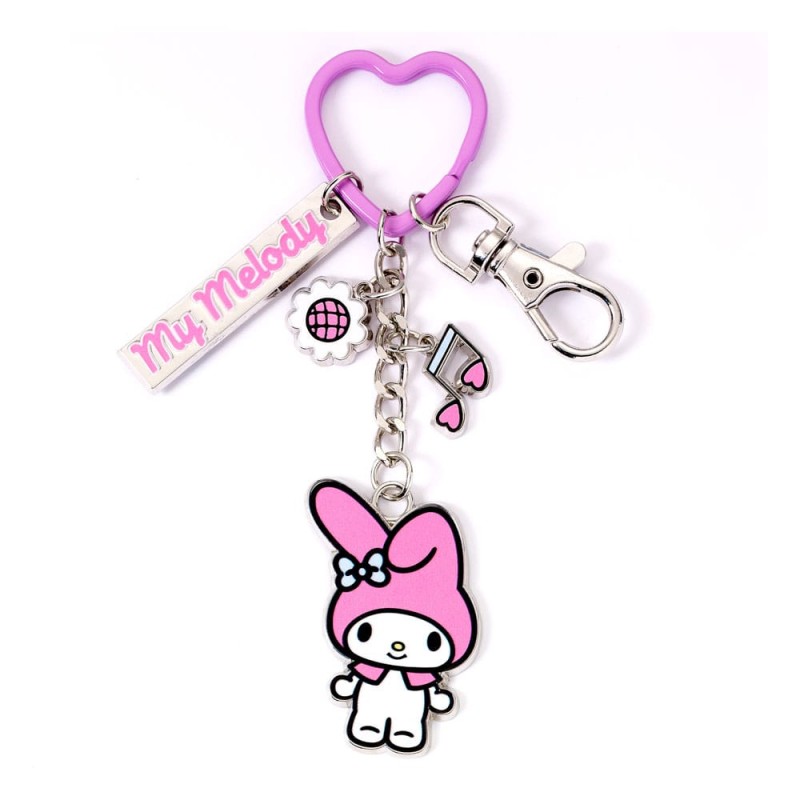 Hello Kitty porte-clés avec breloques My Melody 15 cm | 5055583480386