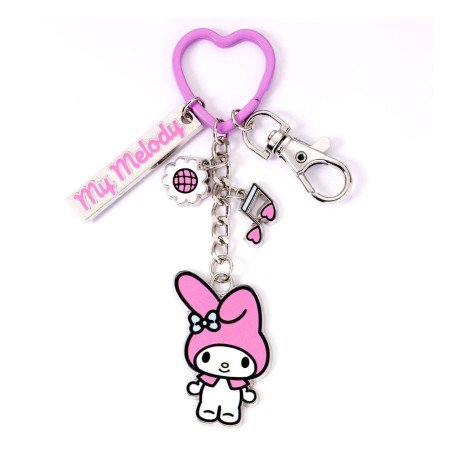 Hello Kitty porte-clés avec breloques My Melody 15 cm | 5055583480386