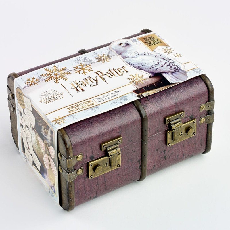 Harry Potter calendrier de l'avent bijoux & accessoires Poudlard Trunk | 5055583458019