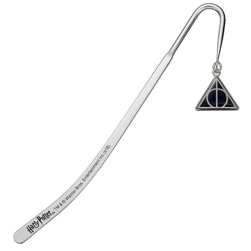 Harry Potter marque-page Deathly Hallows (plaqué argent) | 5055583412974