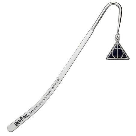 Harry Potter marque-page Deathly Hallows (plaqué argent) | 5055583412974