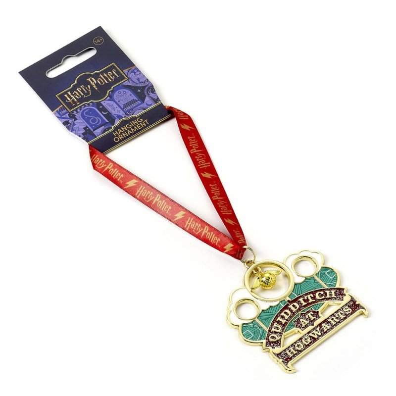Harry Potter tree ornament Quidditch (Golden Tone) | 5055583462382