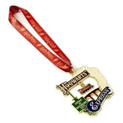Harry Potter tree ornament Hogwarts Express (Golden Tone) | 5055583462375