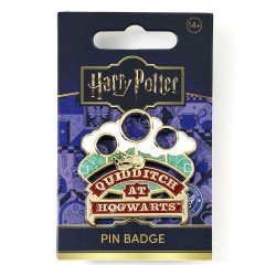 Harry Potter Badge à épingle Quidditch (Doré) | 5055583462870