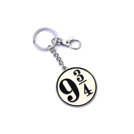 Harry Potter porte-clés Platform 9 3/4 (plaqué argent) | 5055583408748