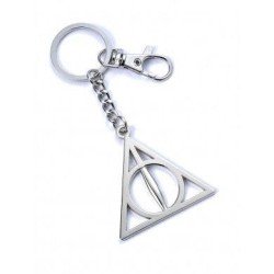Harry Potter Keychain Deathly Hallows (silver plated) | 5055583408731