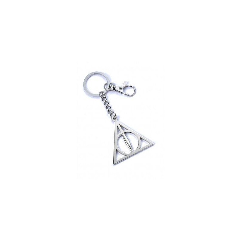 Harry Potter porte-clés Deathly Hallows (plaquées argent) | 5055583408731