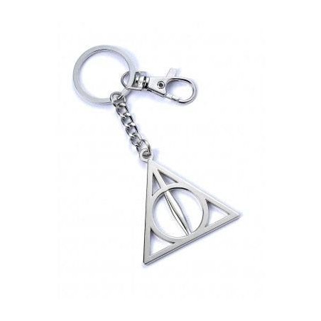 Harry Potter Keychain Deathly Hallows (silver plated) | 5055583408731