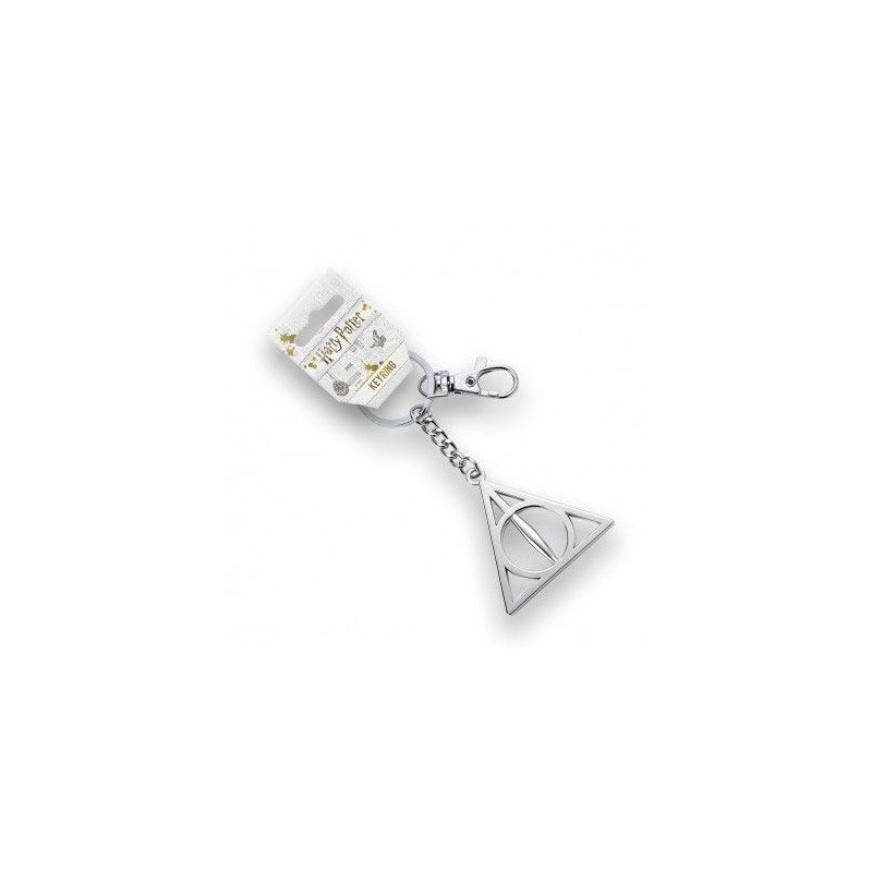 Harry Potter porte-clés Deathly Hallows (plaquées argent) | 5055583408731